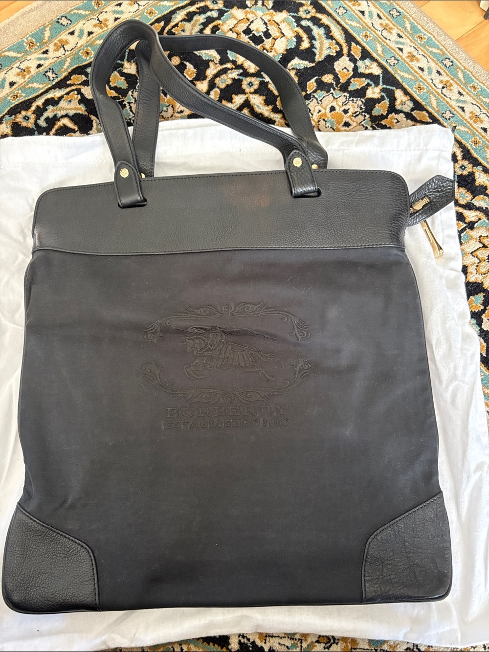 Burberry Canvas Tote